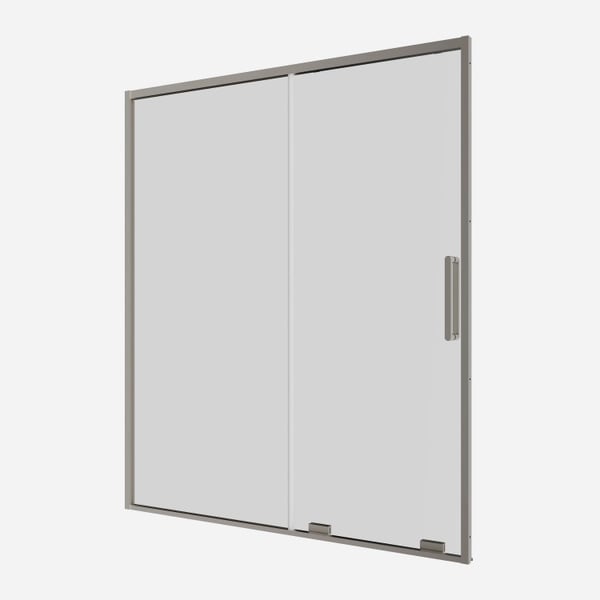 Optix 10 Sliding Shower Door with Side Panel