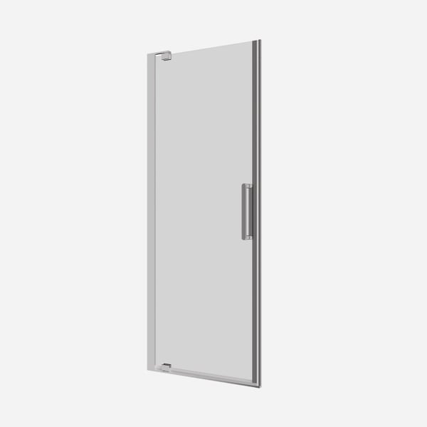 Optix 10 Pivot Shower Door in Chrome