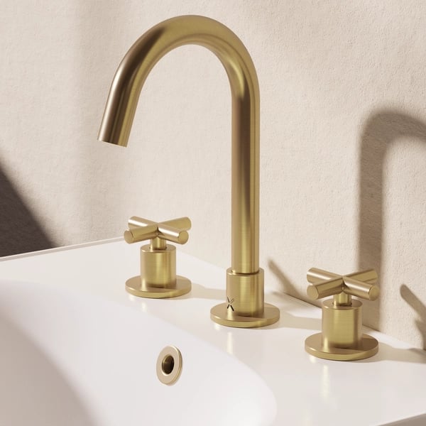 MPRO Crosshead 3 Hole Basin Tap