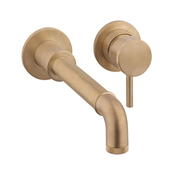 MPRO Industrial 2 Hole Wall Basin Tap