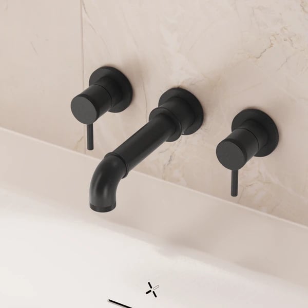 MPRO Industrial Wall Bath Taps