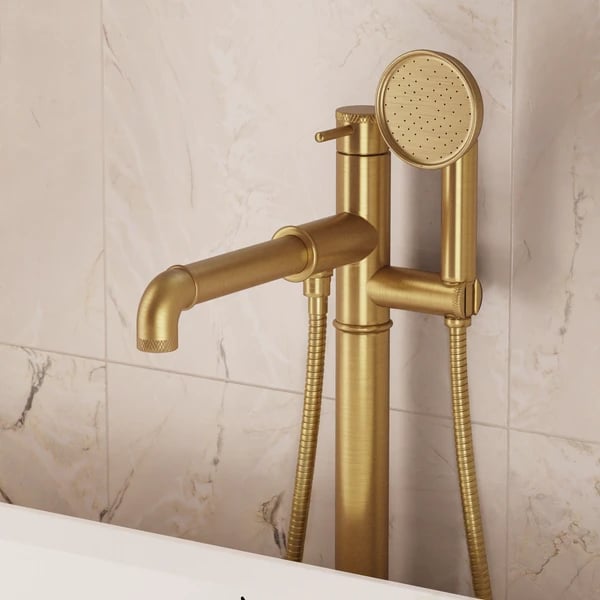 MPRO Industrial Floorstanding Bath Shower Mixer