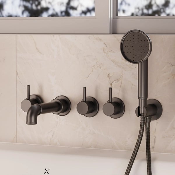 MPRO Industrial 5 Hole Bath Set