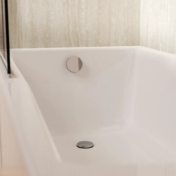 Overflow Bath Filler with Waste