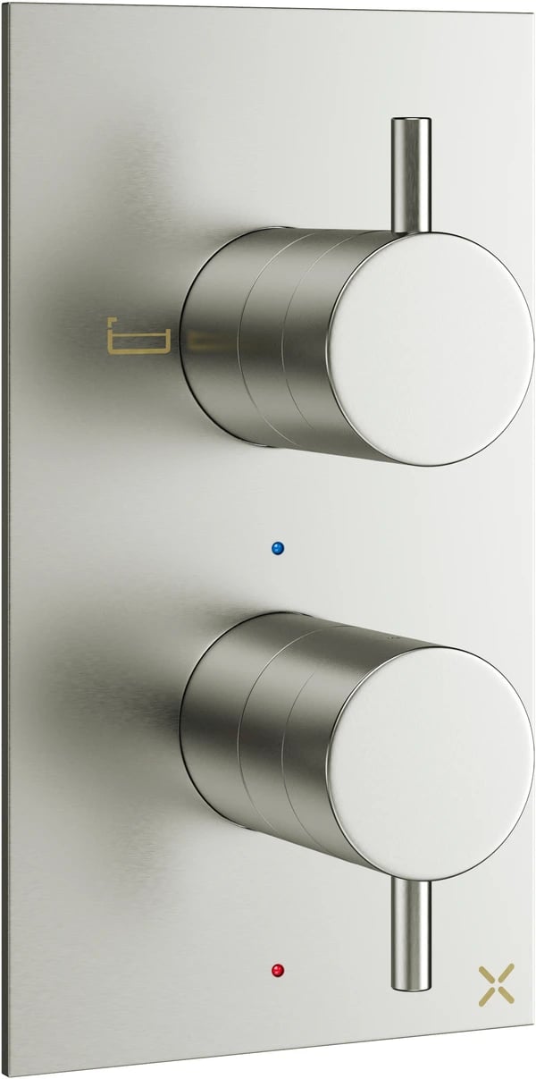 MPRO Thermostatic 1 Outlet 2 Handle Shower Valve & Trimset