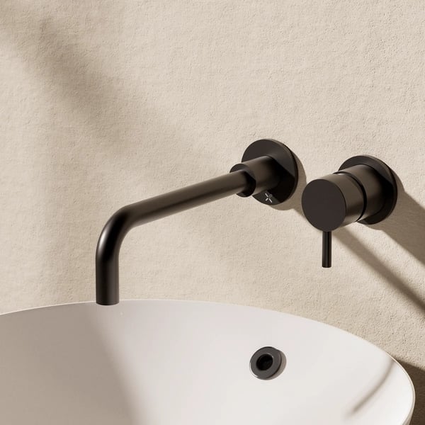 MPRO 2 Hole Wall Basin Tap