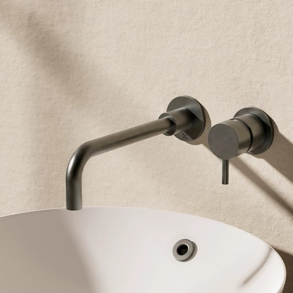 MPRO 2 Hole Wall Basin Tap
