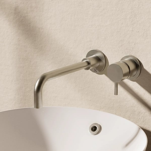 MPRO 2 Hole Wall Basin Tap