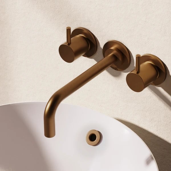 MPRO 3 Hole Wall Basin Tap