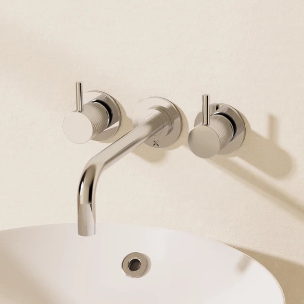 MPRO 3 Hole Wall Basin Tap