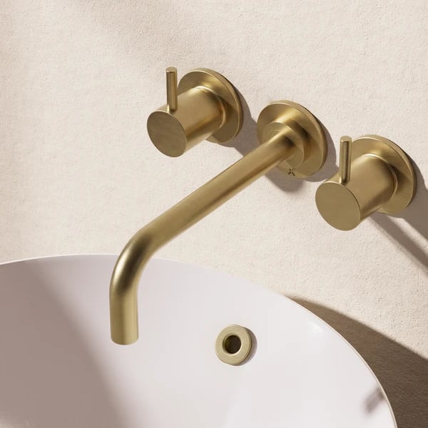 MPRO 3 Hole Wall Basin Tap