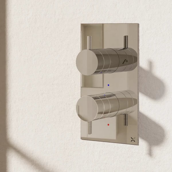 MPRO 2 Outlet 2 Handle Thermostatic Shower Valve