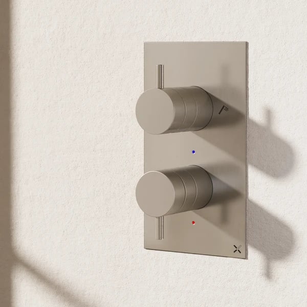 MPRO 2 Outlet 2 Handle Thermostatic Shower Valve