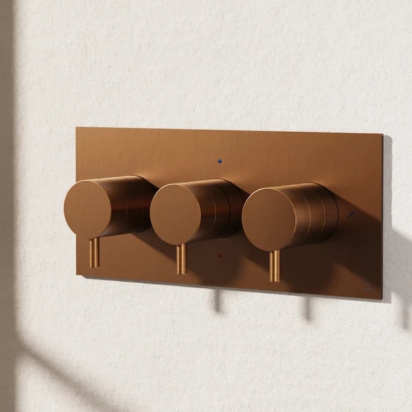 MPRO 2 Outlet Thermostatic Shower Valve