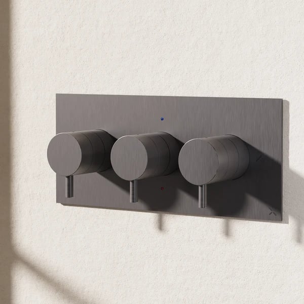 MPRO 2 Outlet Thermostatic Shower Valve