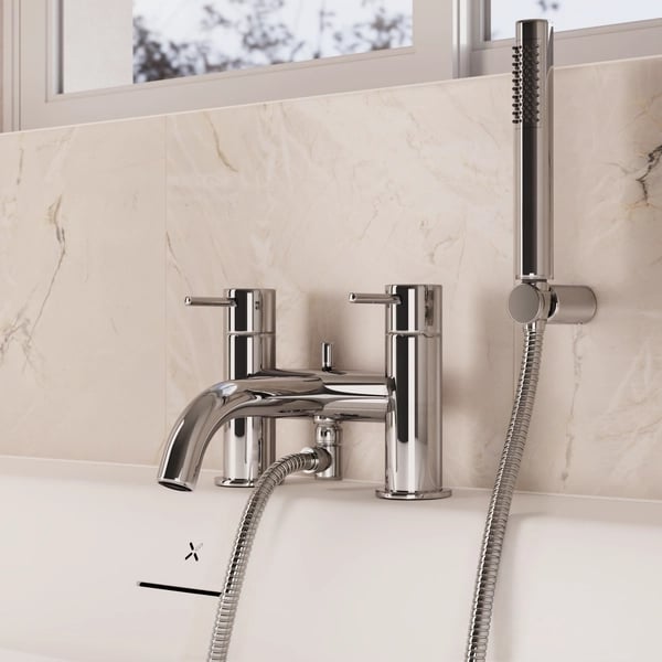 MPRO Bath Shower Mixer Kit Chrome