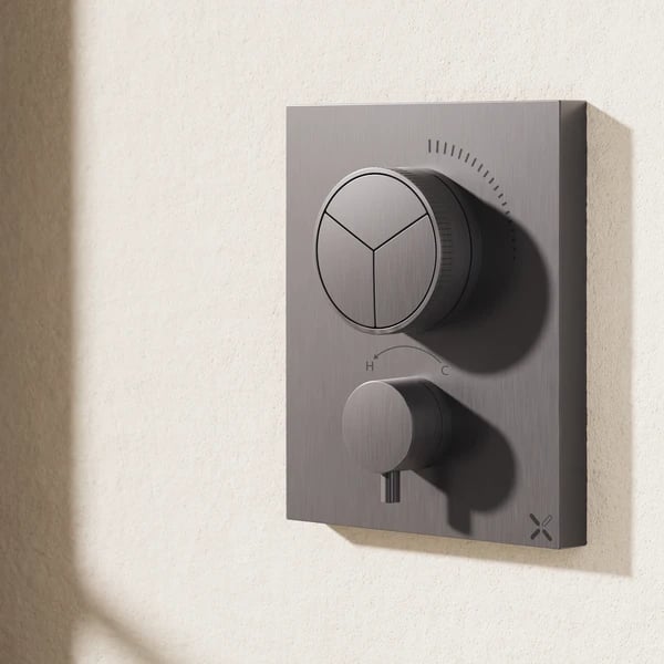 Crossbox MPRO Push Shower Valve