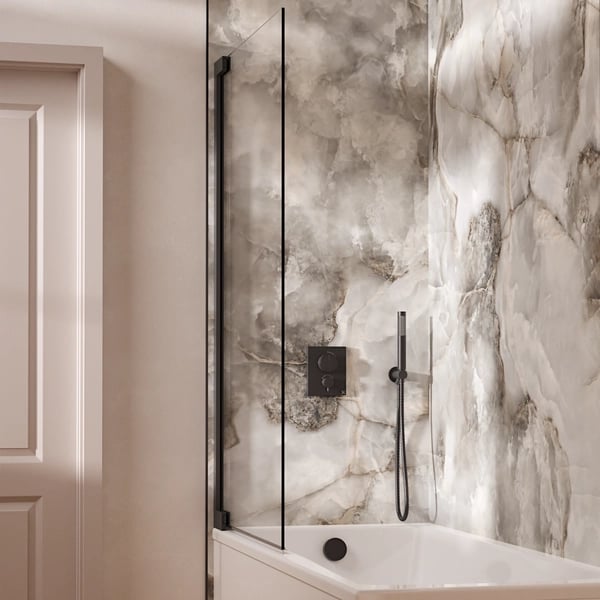 Crossbox Push Shower Set 3 with Handset & Bath Filler