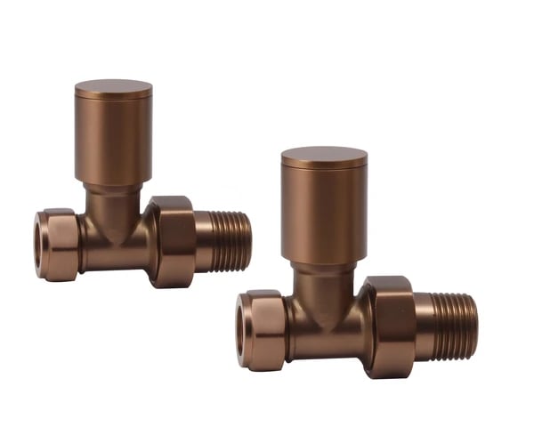 Straight Radiator Valves