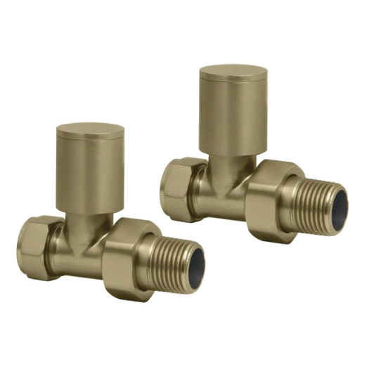 Straight Radiator Valves