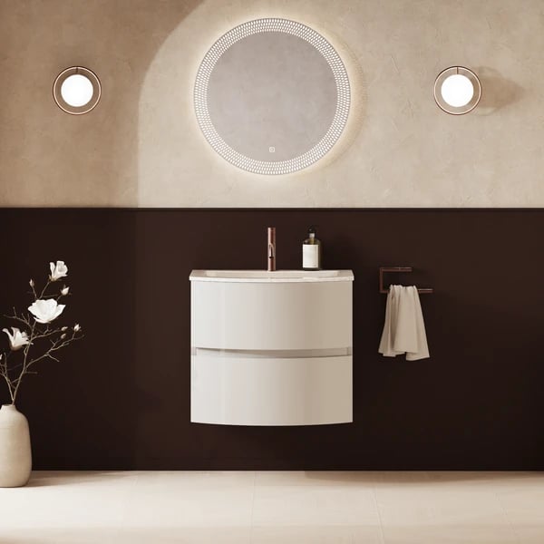 Svelte Furniture Unit with Basin - 600mm