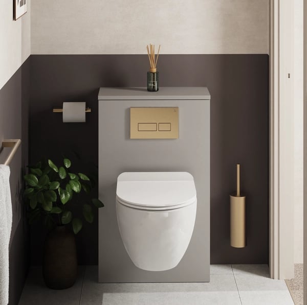 Toilet Furniture Unit in Storm Grey