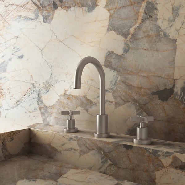 Clover 3 Hole Basin Tap