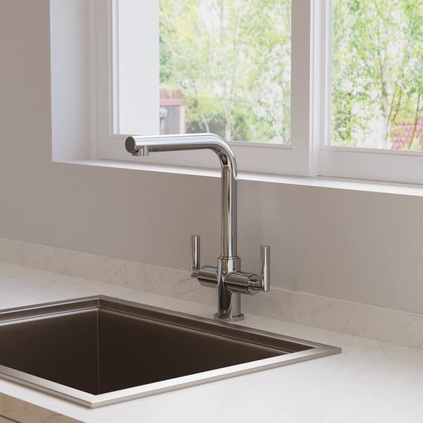 Tropic Dual Control Kitchen Mixer Chrome