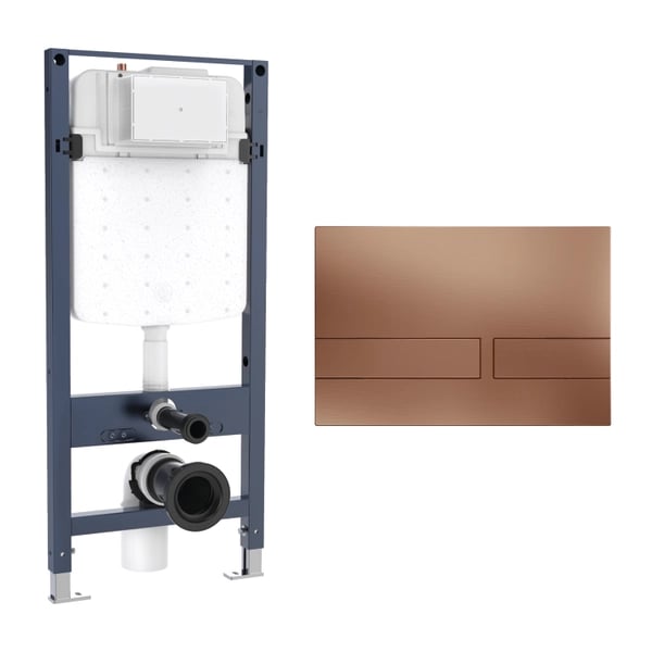Venue Slim Concealed Cistern Frame Set 4