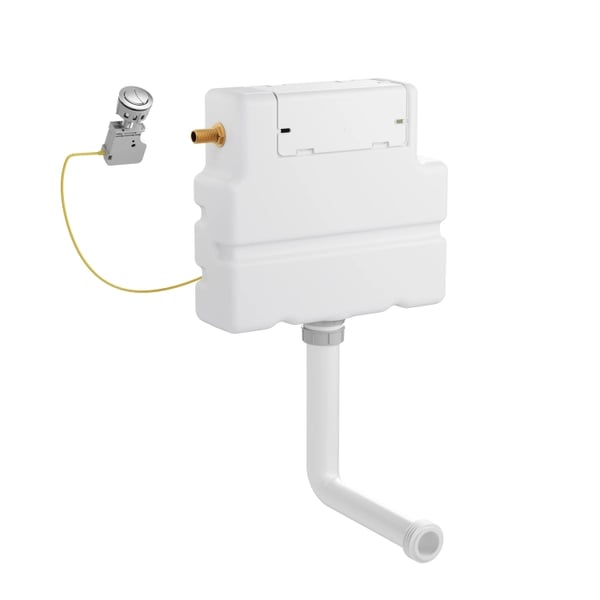 Slim Line Furniture Cistern Dual Flush Chrome