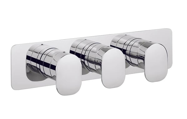 Zero Two 3 Outlet Thermostatic Shower Valve