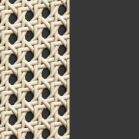 Black & Rattan